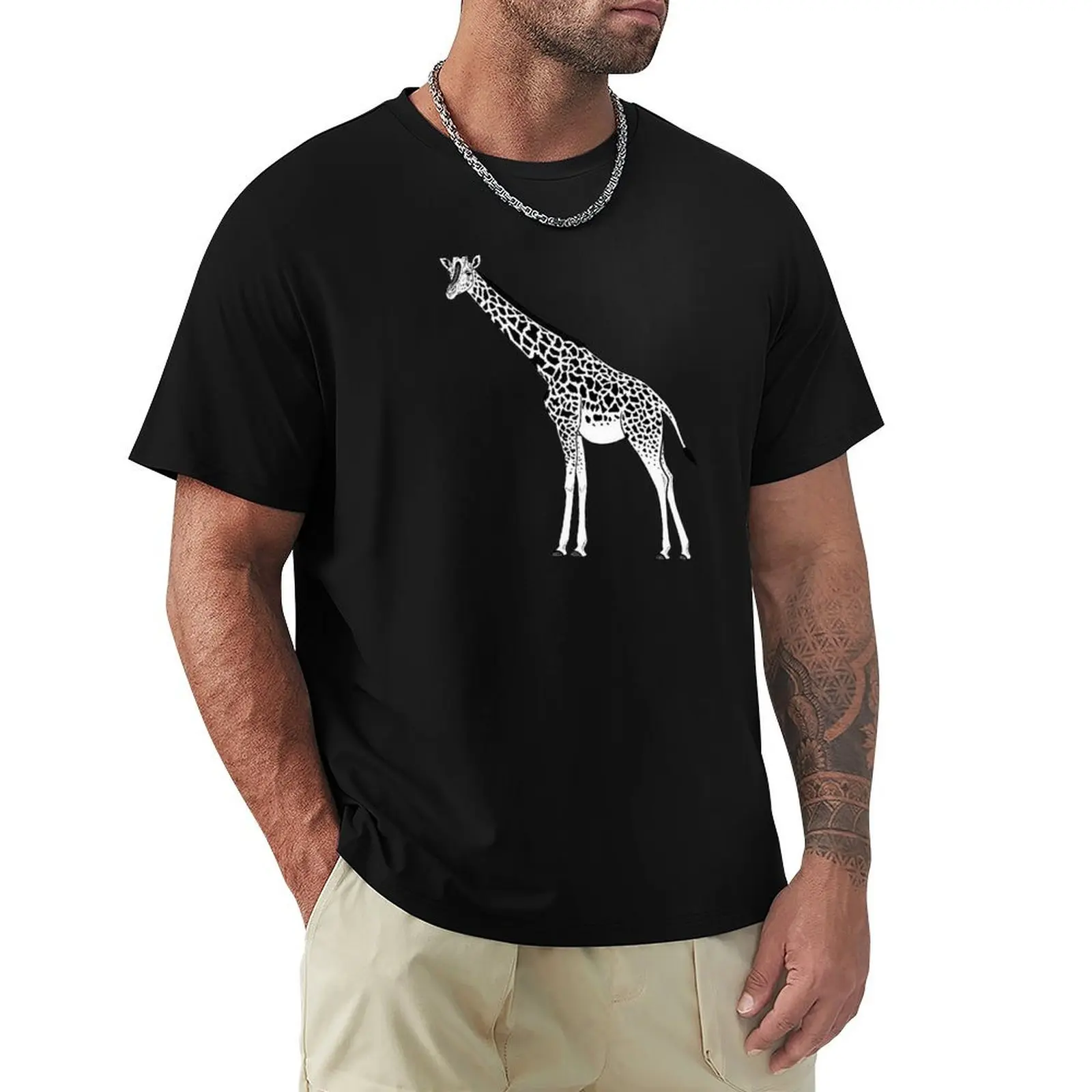 

Giraffe T-Shirt Plus Size Lightweight Tee Shirt