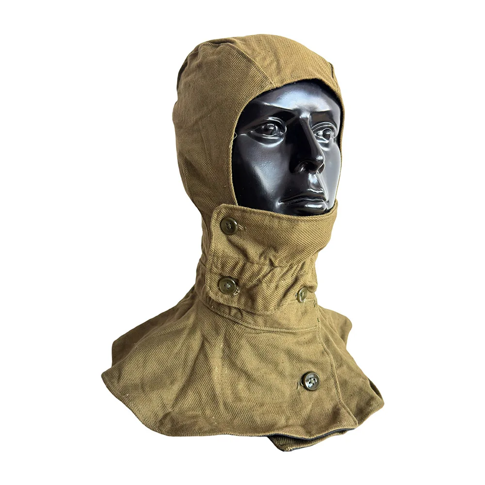 1953 CCCP Soviet Balaclava Hat Tactical Vintage Military Full Face Cover Helmet Liner for Collectors Cosplay Costume Display