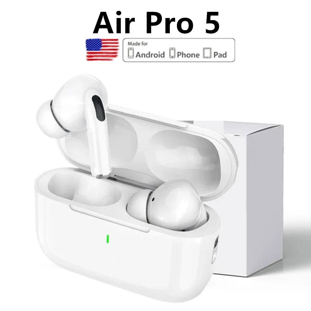 جديد Air Pro True سماعة لاسلكية تعمل بالبلوتوث سماعات سماعات HiFi صوت الكمون المنخفض ANC الحد من الضوضاء سماعات أذن آيفون أندرويد