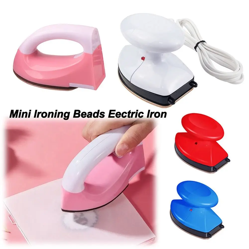 DIY Craft Mini Iron for Perler Beads Heat Transfer Printing Handmade Beads Toy Electric Iron Collage Beans Plastic