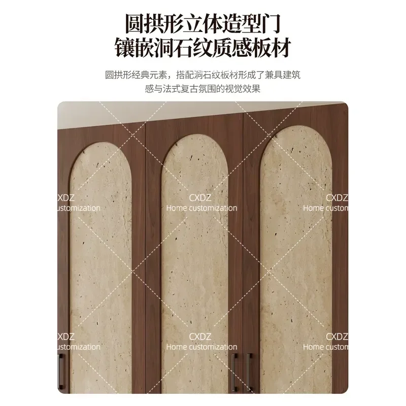 Medieval Style Wall Mounted Shoe Cabinet Multi Layer Vertical Shoe Rack For Corridor Entrance Hallway Household Storage