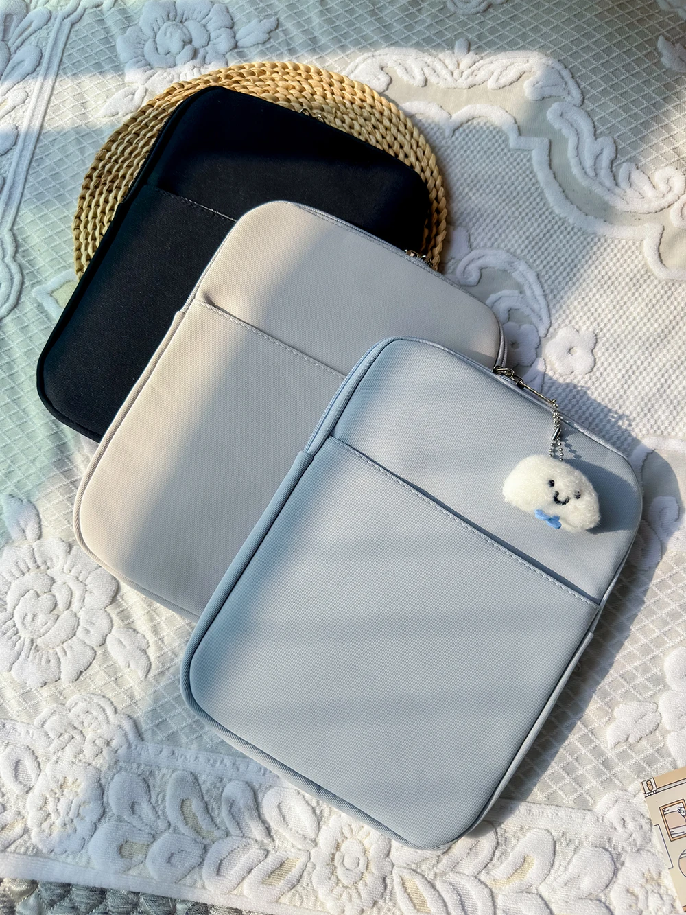 Tablet Sleeve Bag 9-11 inch for iPad Pro 11 M4 2024 M2 Air 11 1010.2 XiaoMi Pad 5 For Samsung Huawei Shockproof Notebook Pouch