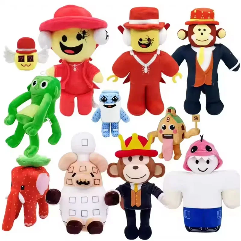 In stock 25cm  A  Brainrot Sammy Jandel Strawberry Elephant Plush Doll Anime Peripherals Toy Halloween Christmas Gift