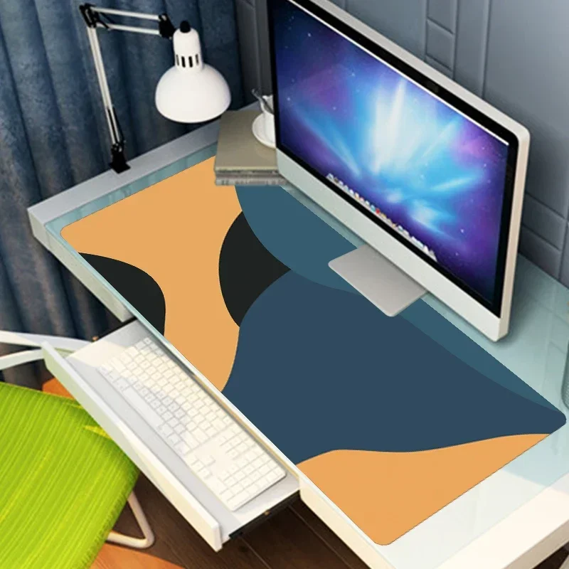 

1pc Kawaii Nordic Style Morandi Color Mouse Pad Oversized Game Console Computer Keyboard Mat Desk Decoration Laptop Mouse Mat