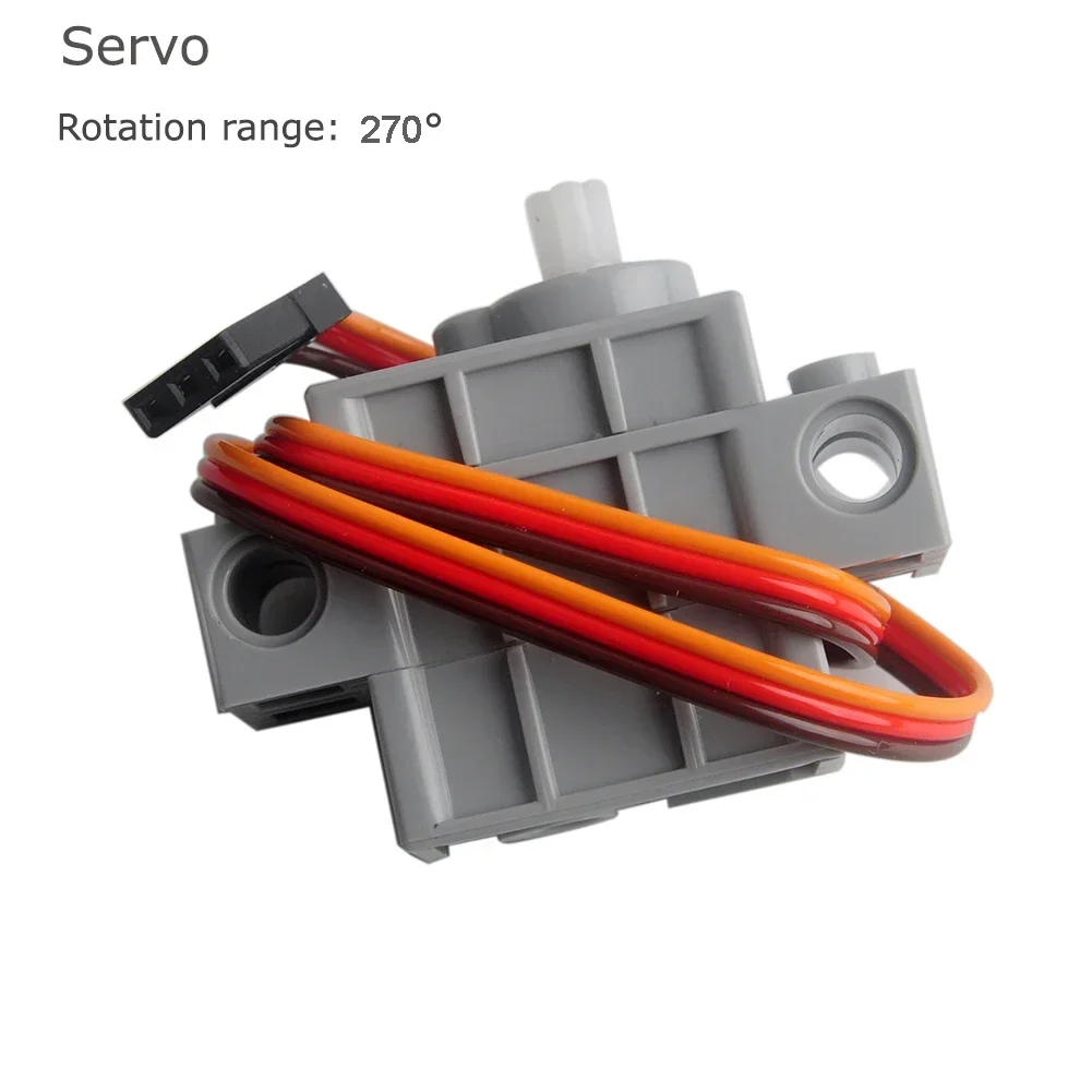 4pcs Geek Servos Motor Gear Rotation 270 Degree 3-5V Servo compatible with Micro:bit Robot Smart Car Electronic bricks parts