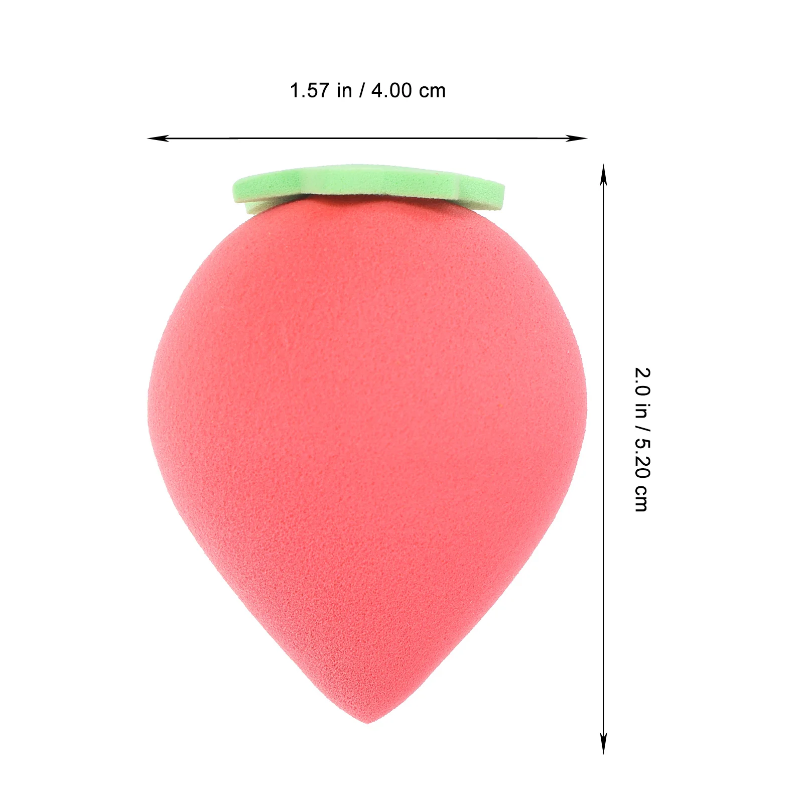 4 pçs esponjas de maquiagem de frutas fáceis de limpar cosméticos portáteis ferramentas de maquiagem feminina fundação pó puff