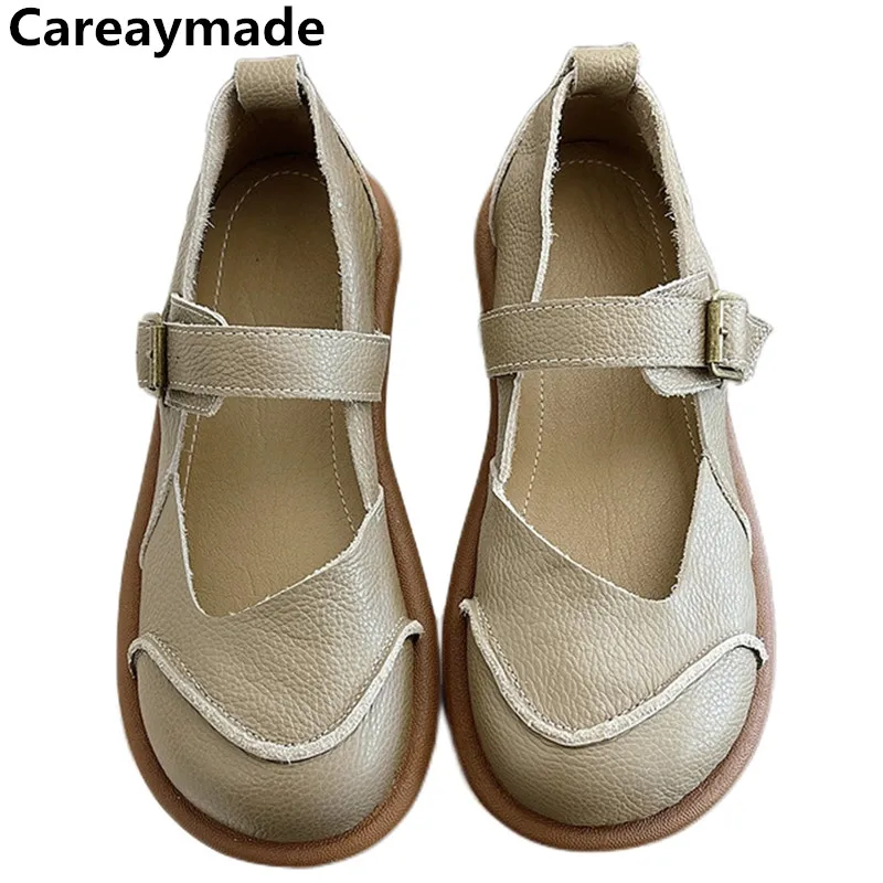 Careaymade-Genuine Leather Women\'s shoes \