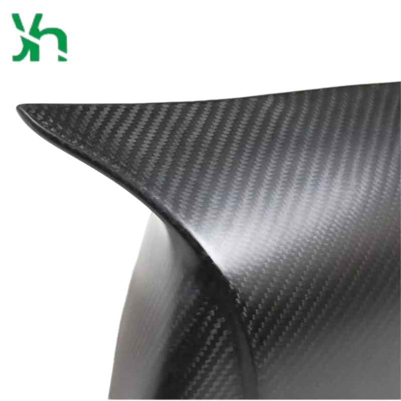เหมาะสำหรับรถยนต์เทสล่า ชุดฝาครอบกระจกมองข้างคาร์บอนไฟเบอร์ ป้องกันภายนอก ผิวด้าน 2 ชิ้น