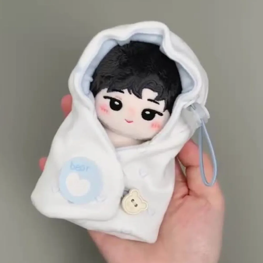 

Swaddling 10cm Cotton Doll Swaddling Clothes Cloak Sleeping Bag 10cm Doll Clothes Creative Little Blanket Doll Dress Up Set
