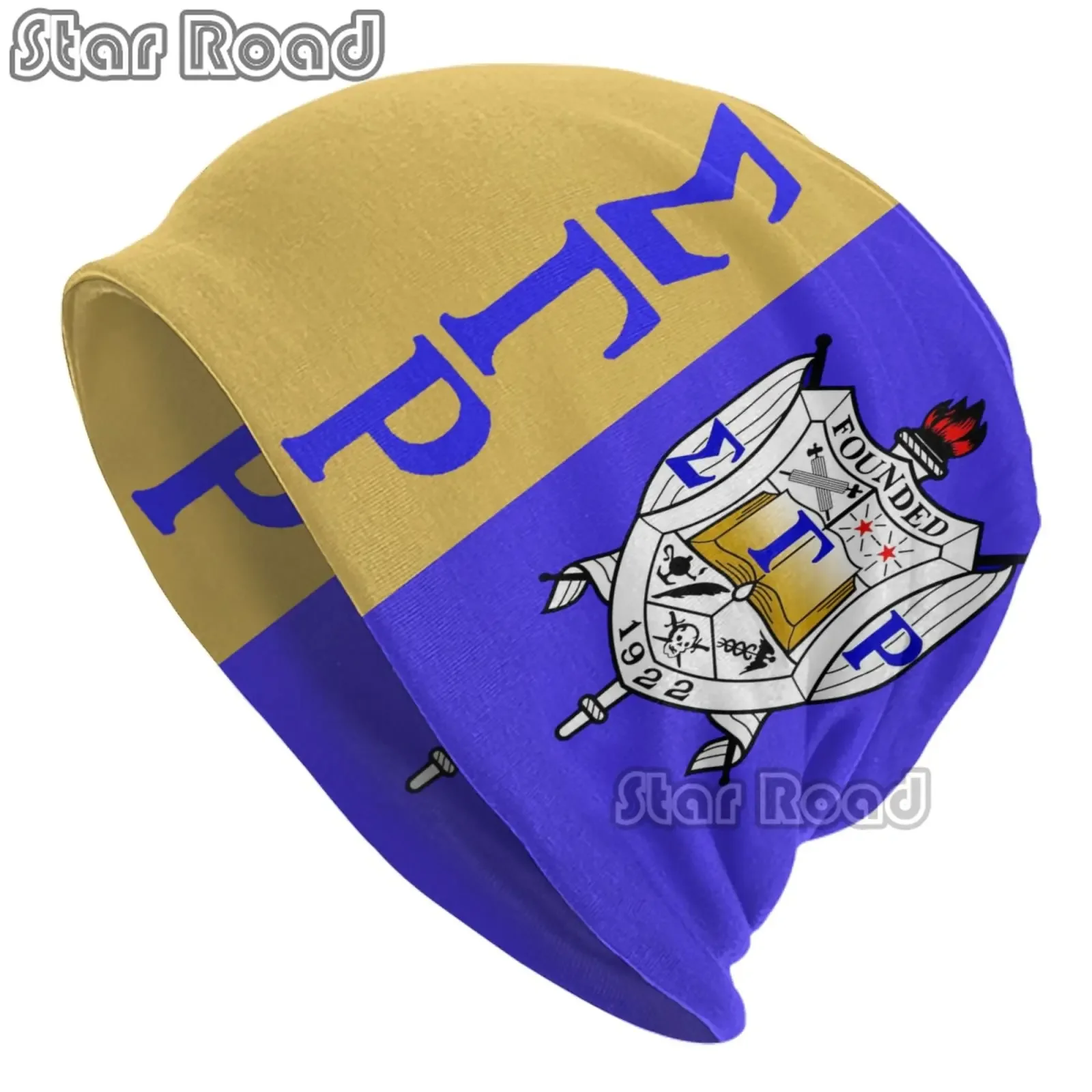 Cmxljwyt Sigma Gamma Caps Vintage Street Beanies Hat Adult Men's Knit Hat Men Women Warm Elastic Bonnet Knit Hat