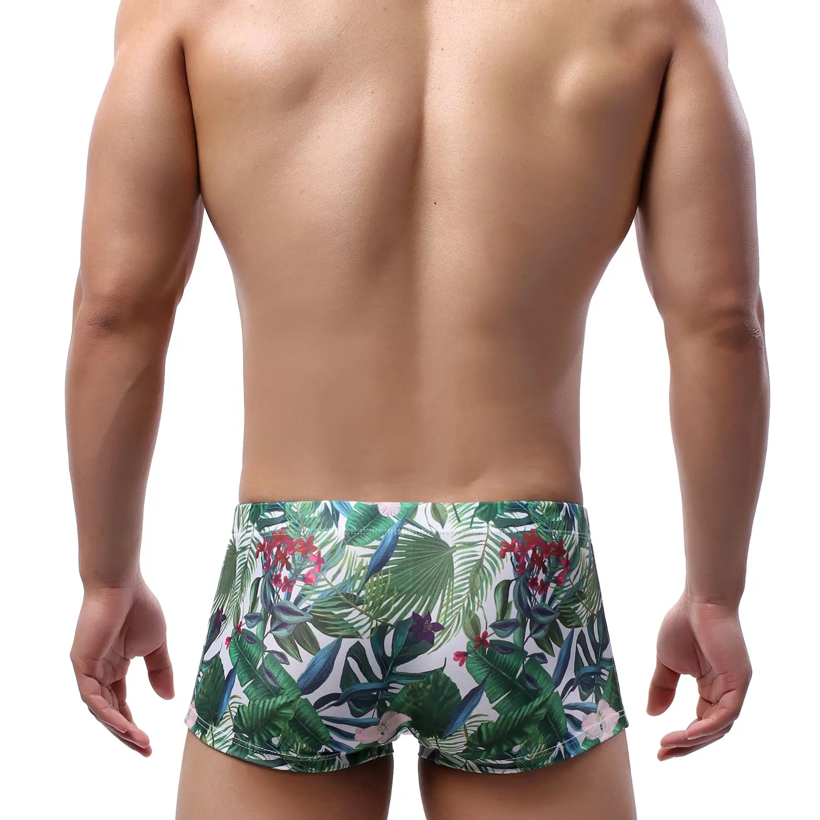 Herren-Badehose, Badeshorts, Badebekleidung, Herren-Badehose mit niedriger Taille, Badeanzug, Badebekleidung, Sunga Hombre – Detail 5