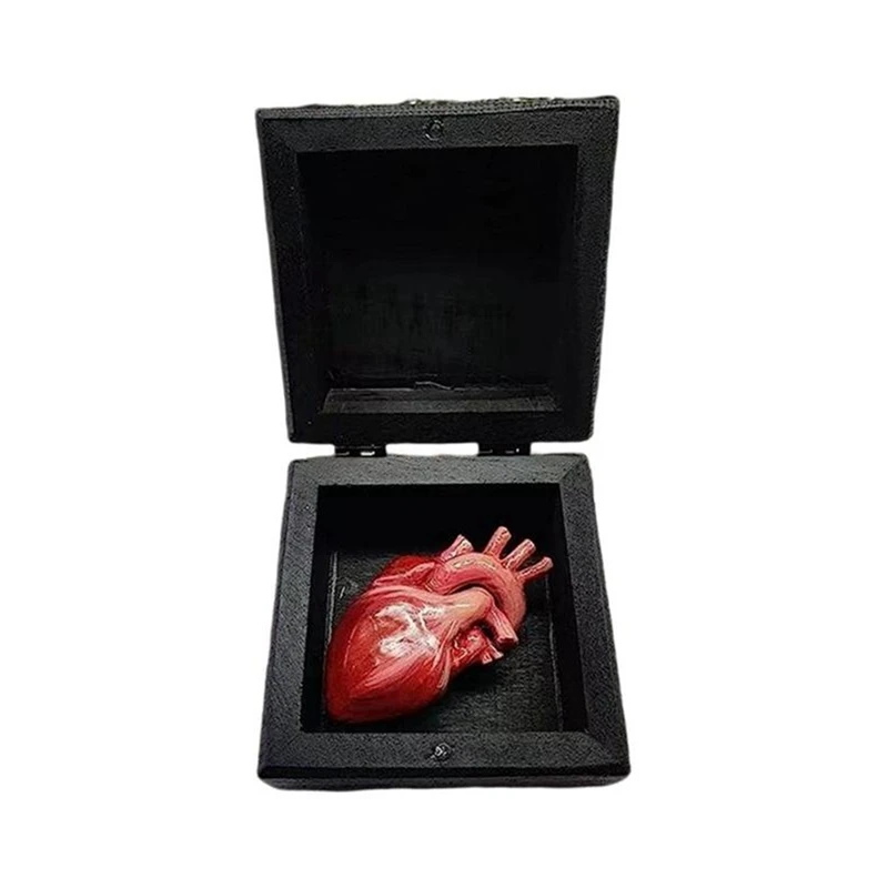 Creative Real Heart Toy Organ Heart Box Prank Toys Trick Funny Toy Spoof Funny Trick Human Heart