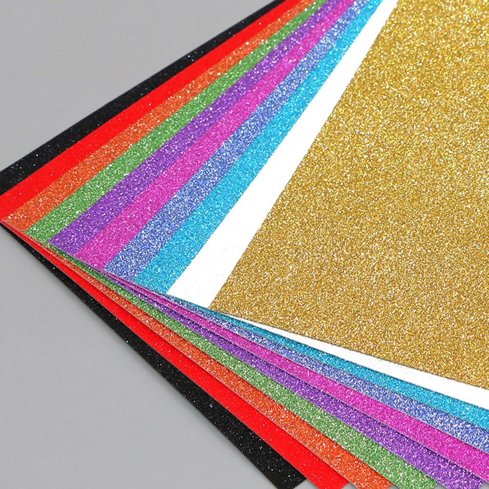 30 قطعة ورق لامع A4 مادة حرفية لامعة من جانب واحد لتغليف صناديق بطاقات ذاتية الصنع لحفلات أعياد الميلاد ورق بناء مبهر