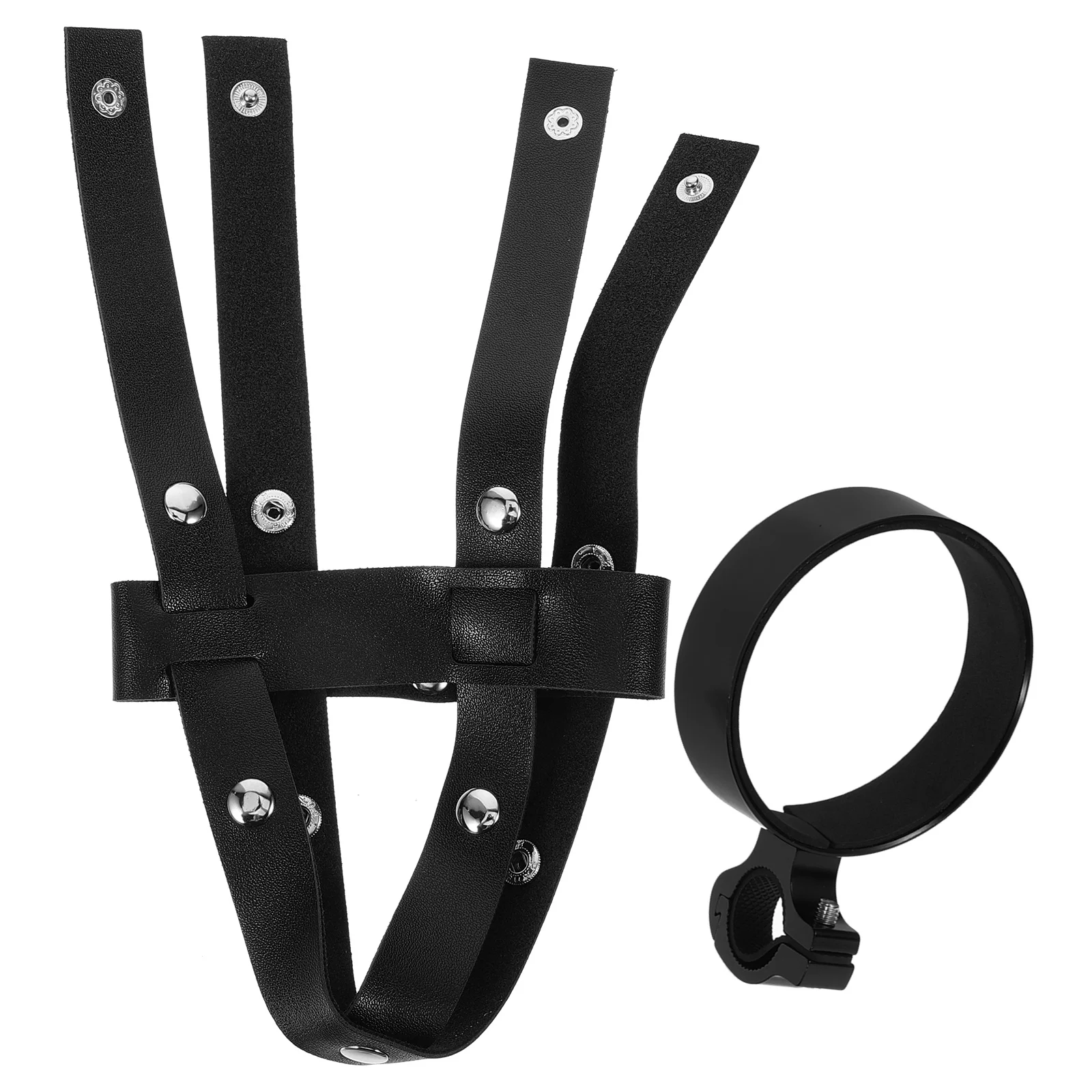 Bike Cup Holder Aluminum Alloy Pu Material Durable Outdoor Cycling Water Bottle Cage Smooth Surface No Fade Scratch