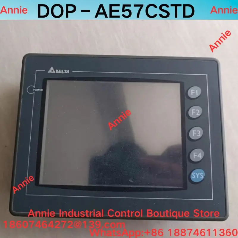 Second-hand test OK  DOP-AE57CSTD is a Delta industrial human-machine interface (HMI), DOP-A series.
