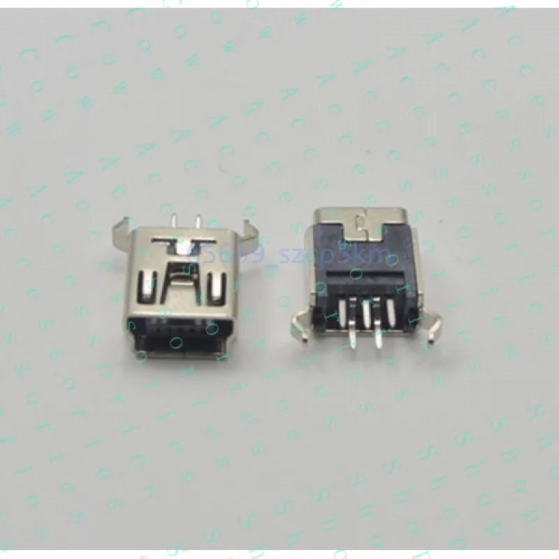 

PP+ 20 Pcs Type B 5 Pin Mini USB Connector Socket PCB Through Hole Thruhole Female