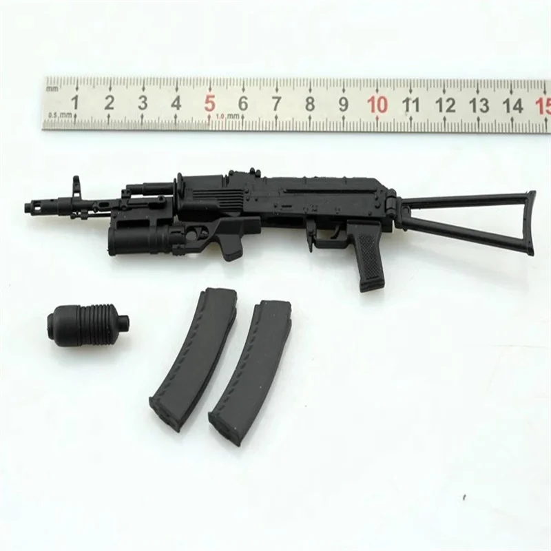 

Collection 1/6 Soldier Toy AK74 Plastics Weapon High Quality Model Accessories Fit 12'' Action Figure Body In Stock