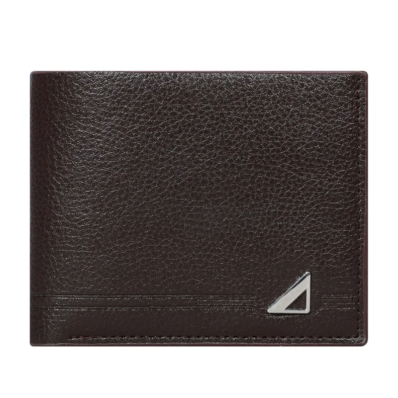 1 قطعة محفظة رجالية قصيرة المال كليب الأعمال عادية أفقية بولي Leather مشبك جلد موضة سعة كبيرة محفظة جلدية ناعمة #6