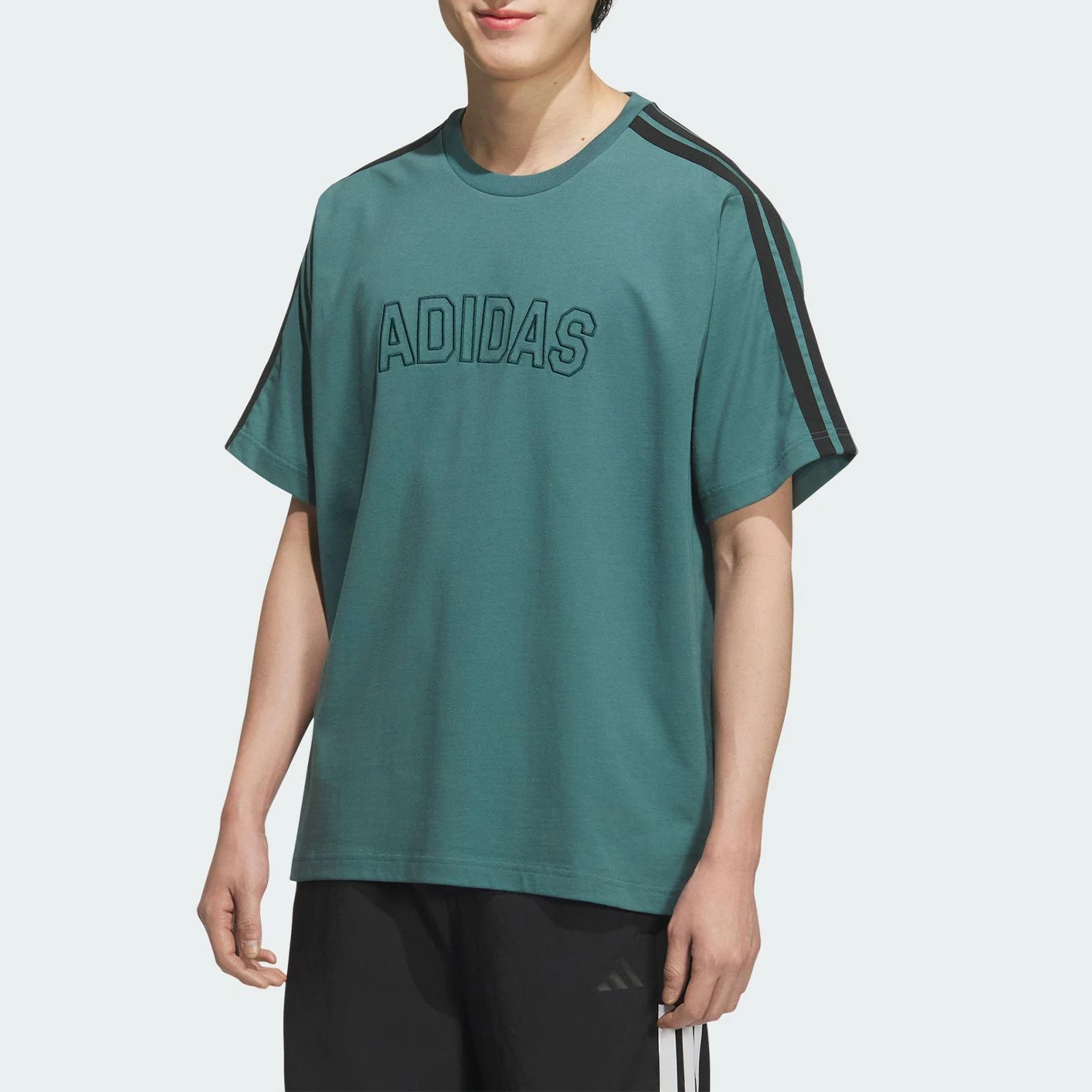

Оригинальная летняя мужская повседневная свободная трикотажная футболка Adidas Originals с коротким рукавом KC2838