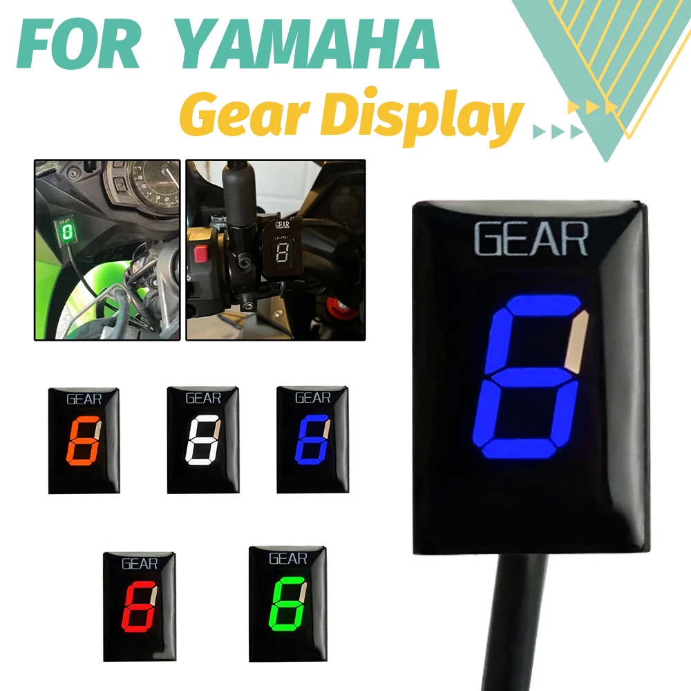 For YAMAHA Fzs600 Fazer 1998 - 2001 2002 2003 Fzs 600 Motorcycle Special Accessories LED Display Indicator  1-6 Gear Speed Meter