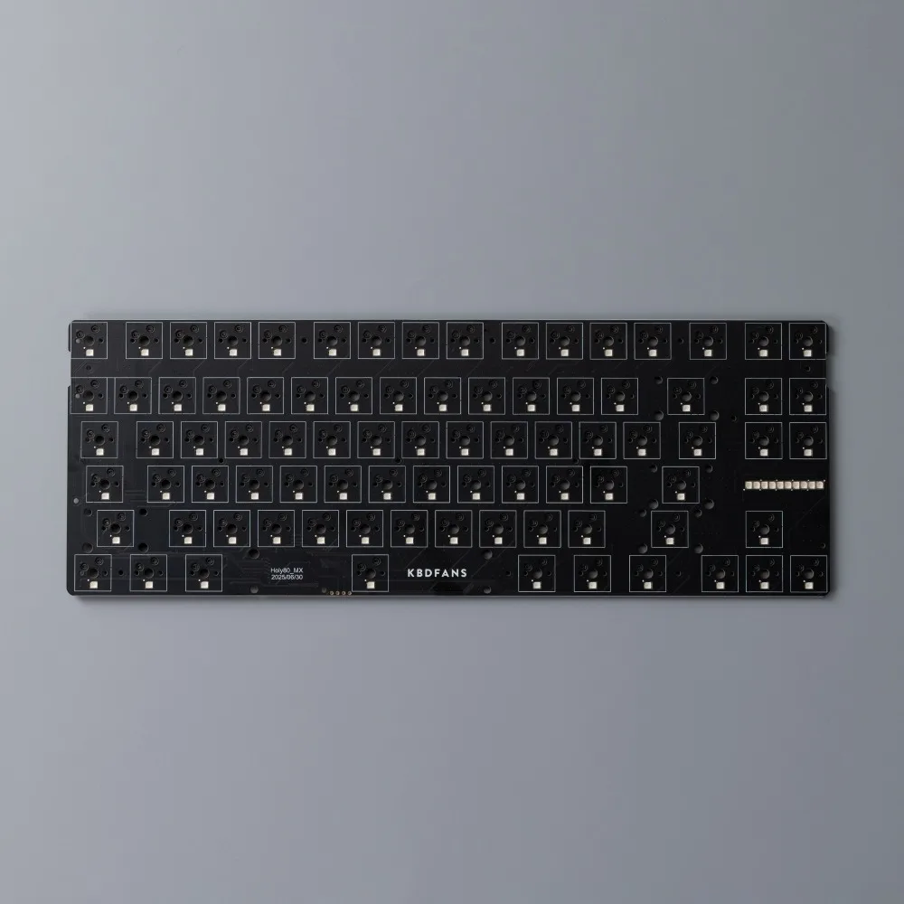 HOLY80 PCB ESports Keyboard 1.6MM Custom MX Switch Hot-Swap PCB Board RGB DIY Single Mode Vial GT-80 Keyboard Gaming Accessories