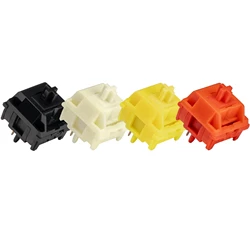 WS Arowana HMX Keyboard Switches, 35Pcs Mechanical Linear Switches Pre Lubed 5 Pins Keyboard Switch Set for Custom Keyboard