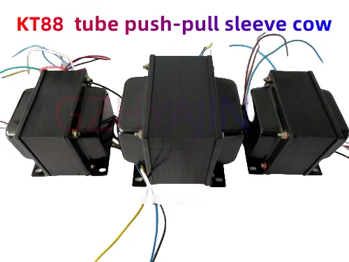 

Latest KT88 electronic tube push-pull sleeve for biliary transformer, 380W power transformer, and two 50W push-pull outputs