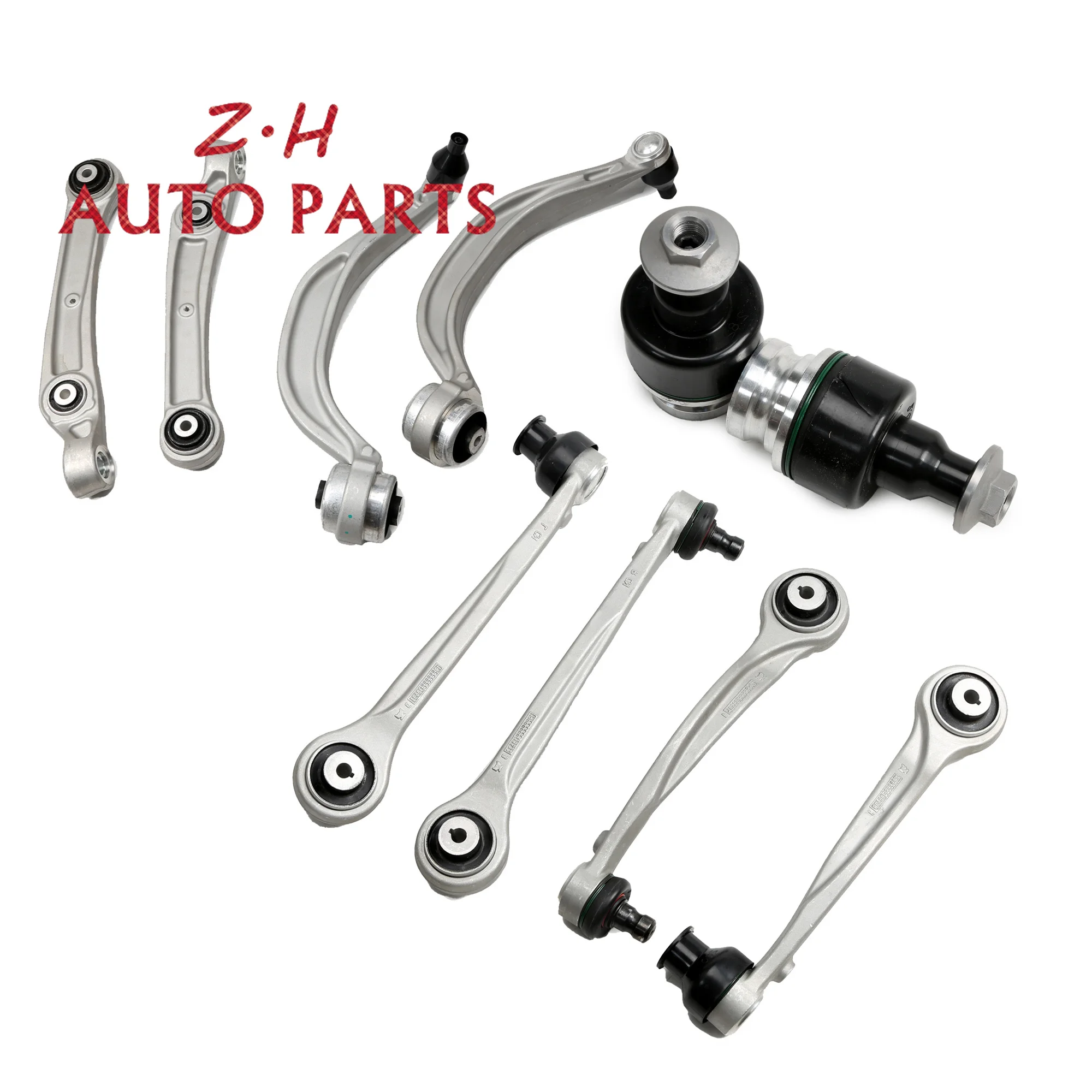 

Car 10Pcs Front Axle Control Arm Kit For VW Touareg 3.0 TDI 4motion Audi A6 Q5 Q7 Q8 Porsche CAYENNE Coupe 80A407152A 80A407693G