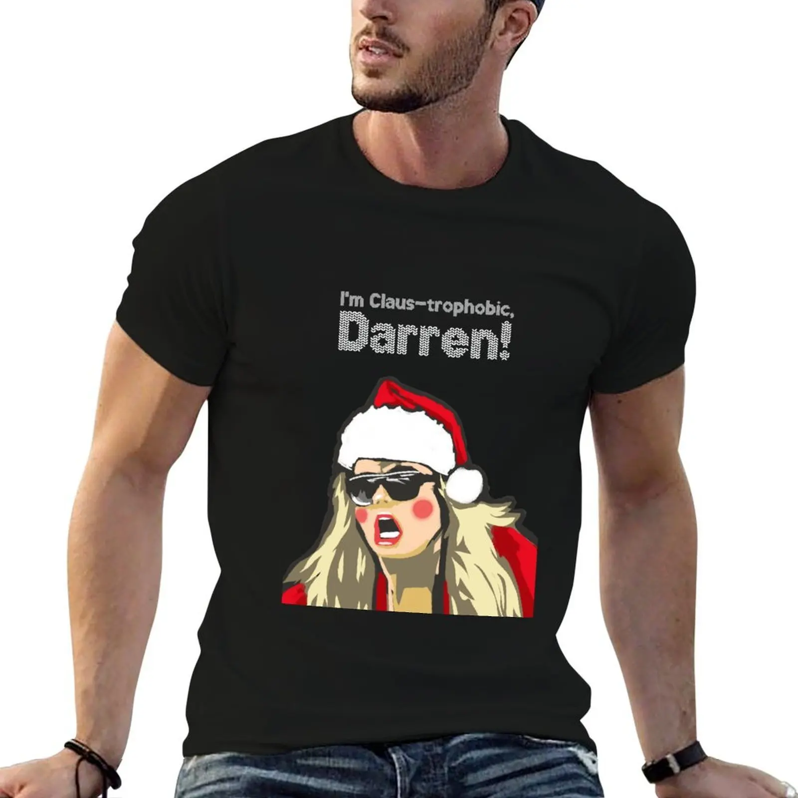 I'm Claustrophobic, Darren T-Shirt blacks funny meme t-shirts mens t shirts top quality