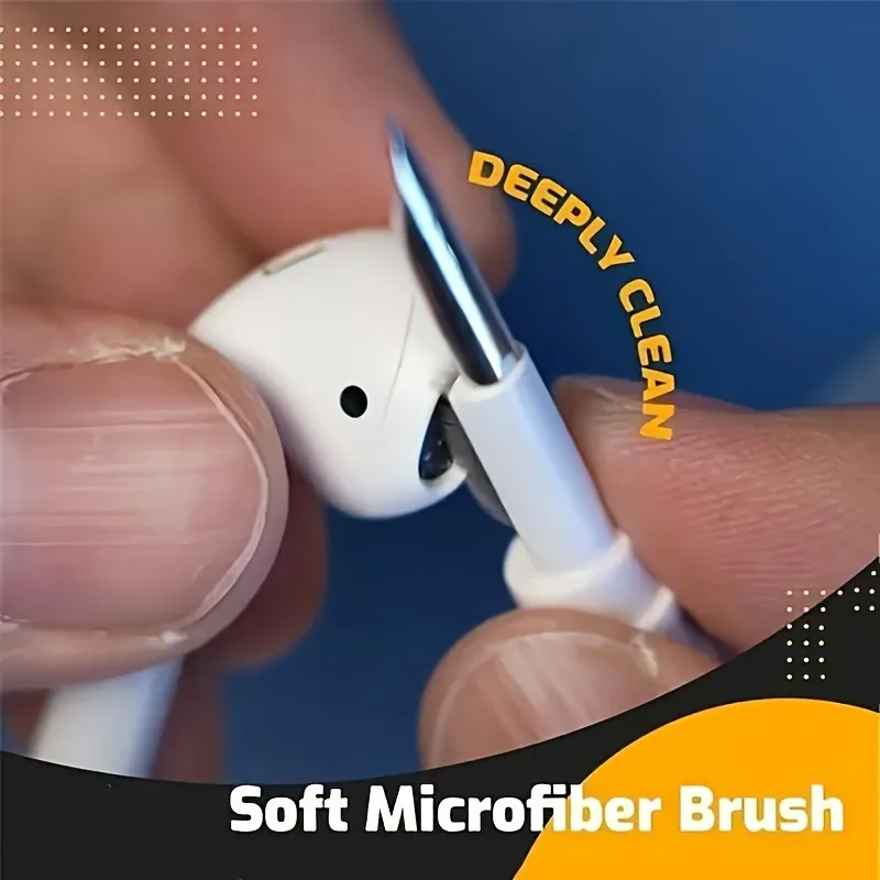 Herramientas de limpieza de auriculares Bluetooth 2025 para Airpods Pro 3 2 1, Kit de limpieza, estuche para auriculares, bolígrafo de limpieza para Samsung Xiaomi Airdots