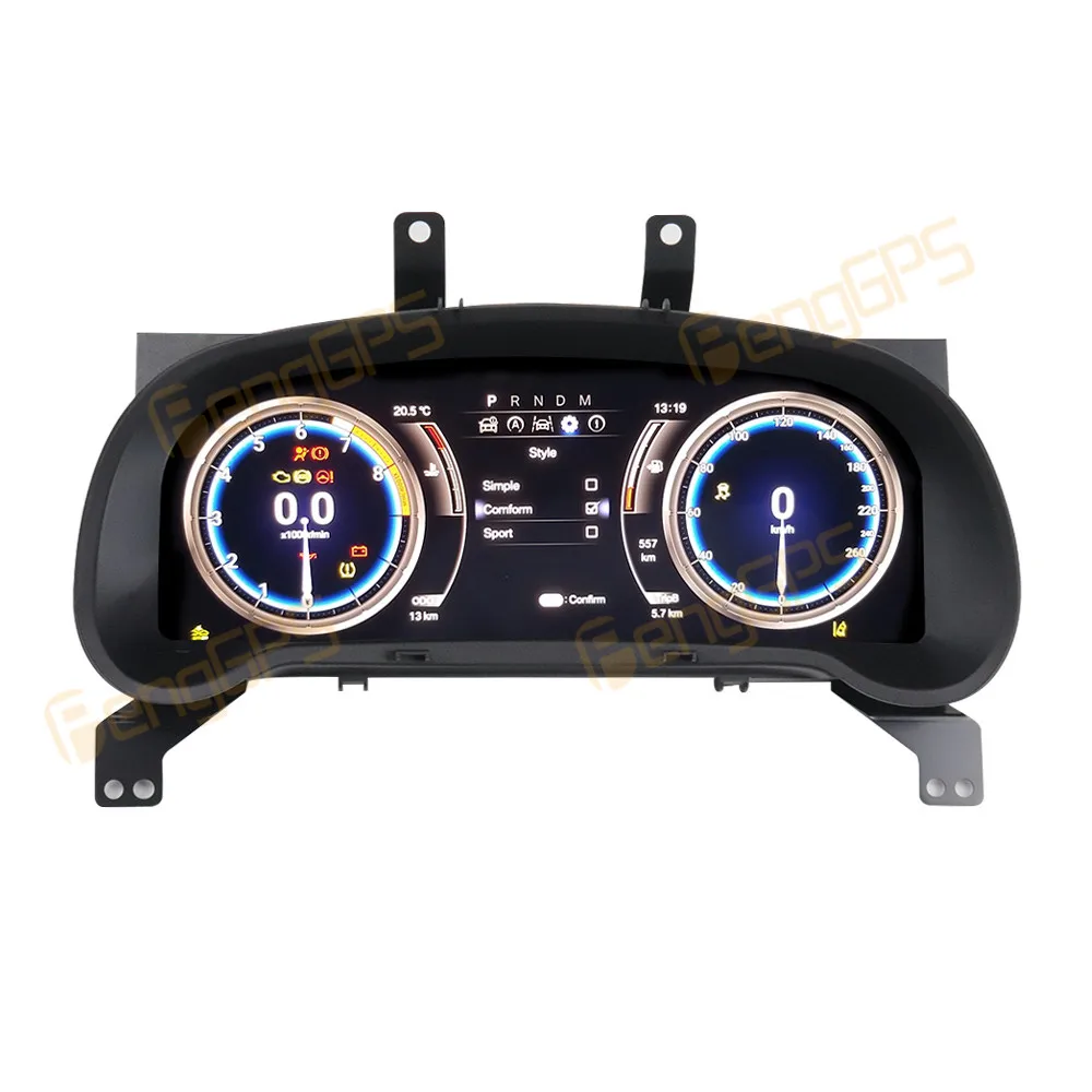 

Car LCD Dashboard For Lexus RX 2016-2021 Digital Cluster Instrument Panel Cockpit Multifunctional Speedometer