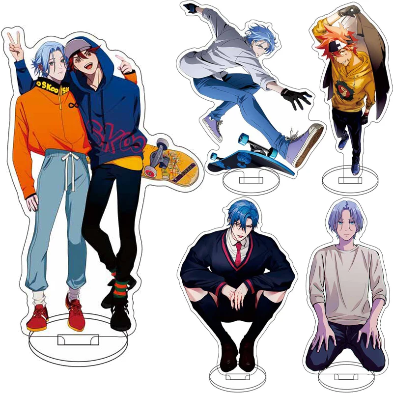 16CM Anime ‌ SK8 the Infinity Figur Reki Kyan Langa Hasegawa Miya Chinen Tadashi Kikuchi Acryl-Ständer Cosplay-Ornamente Geschenke