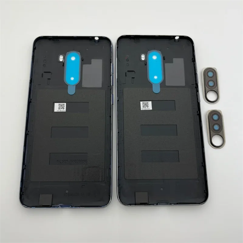 For Xiaomi PocoPhone F1 Battery Cover Side button Power Volume Key For Xiaomi Poco F1 Rear Door Housing Case Panel