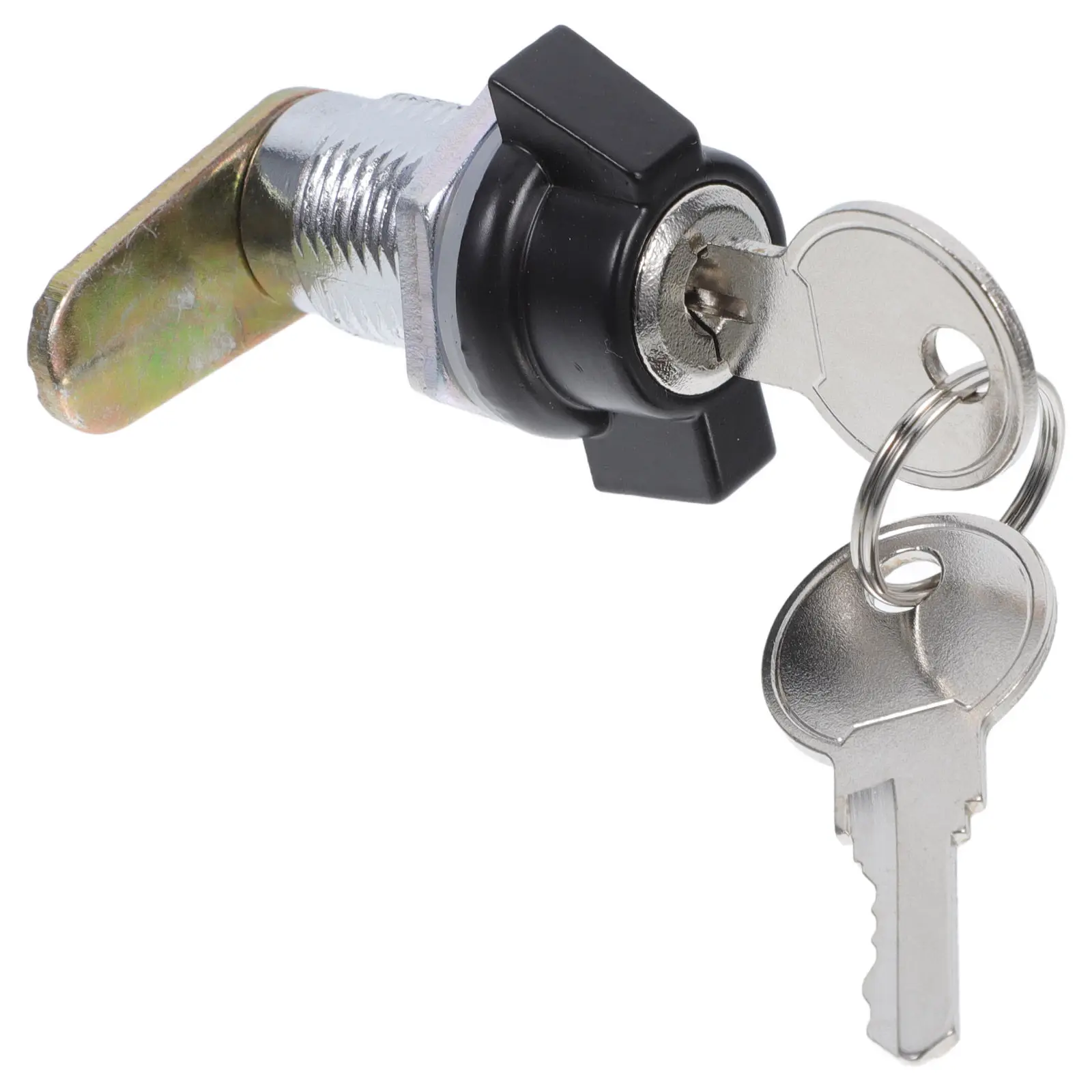 

Zinc Alloy Cabinet Door Lock Cylindrical Cam Lock for Drawer Mailbox Toolbox Rv Storage Replacement Secure File Cabinet Locks