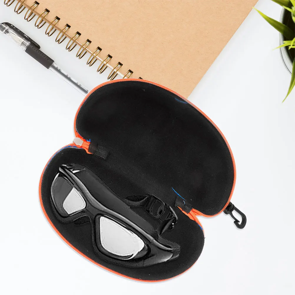 2 قطعة نظارات السباحة حافظة النظارات الشمسية المنظم تخزين نظارات واقية حامل العناصر الصغيرة المنظم المحمولة #3