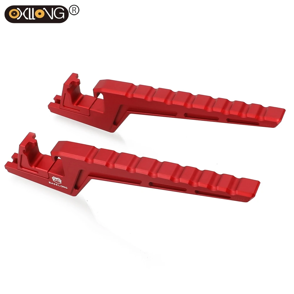 Motorcycle Passenger Footpegs Extensions For Sur Ron Light Bee X S/X/L1E Segway x260/ X160 E RIDE / E-RIDE PRO S / SS Access