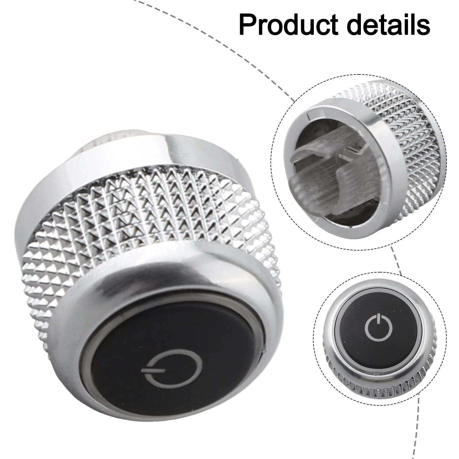 8X 0919070 B لـ A1 لـ Q3/Sportback لـ RSQ3/Sportback سيارة الوسائط المتعددة راديو حجم مقابض مفتاح دوارة الأجزاء الداخلية