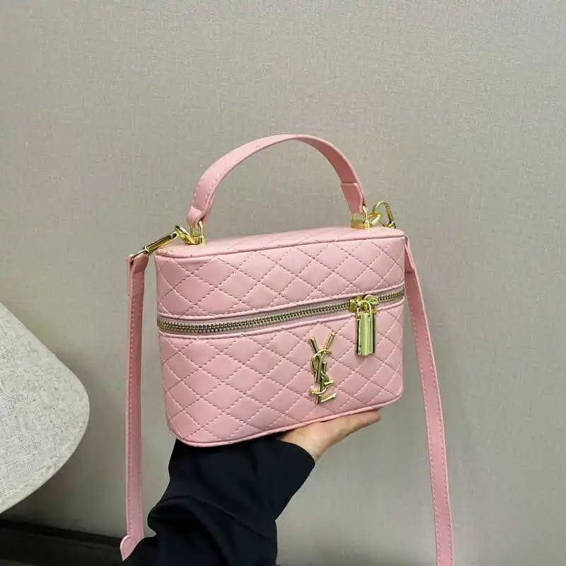 

Мини-квадратная сумка 2025 года — элегантная и компактная женская сумка через плечо, шикарная летняя сумка через плечо, роскошная маленькая сумочка