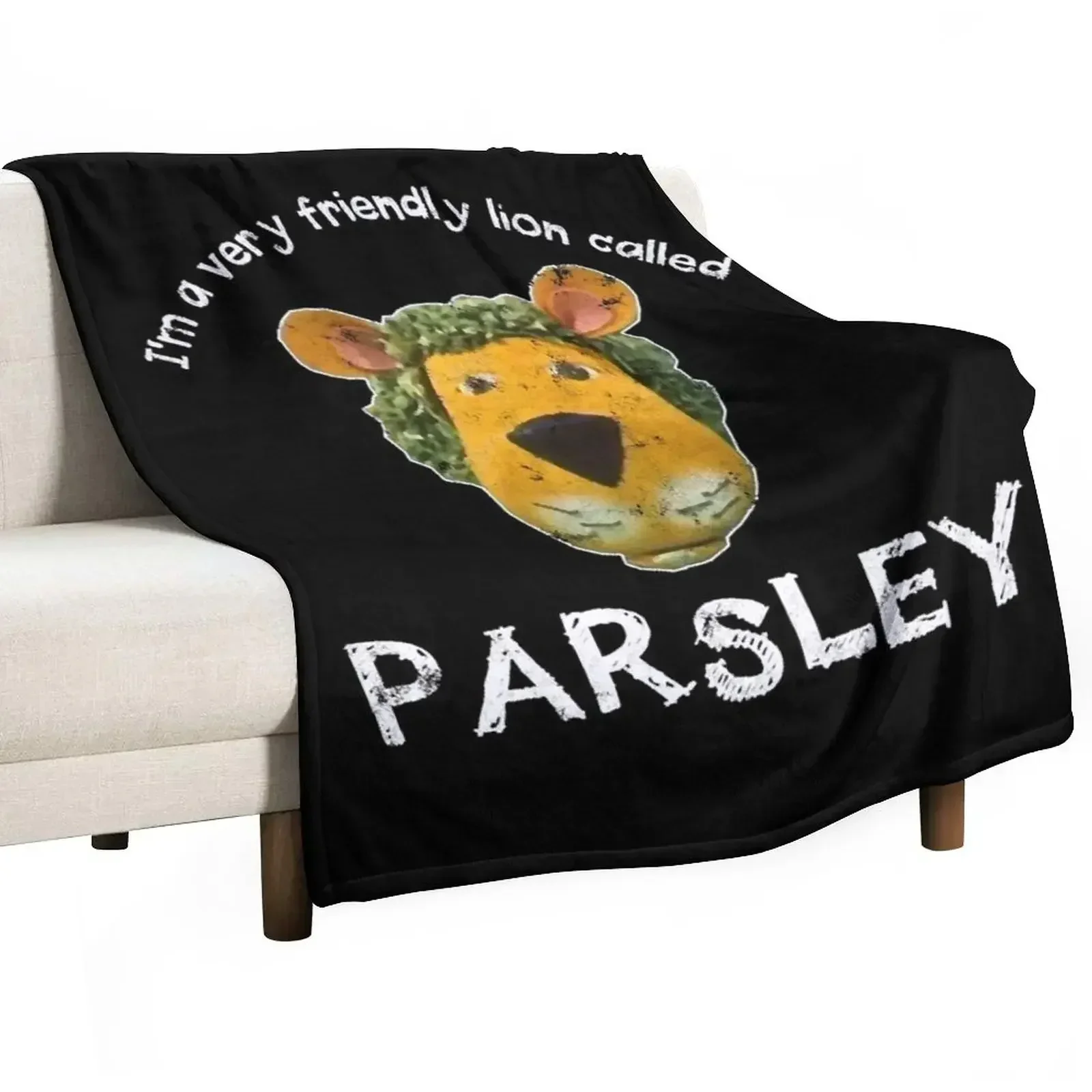 

Parsley The Lion Throw Blanket For Baby Blankets For Bed Multi-Purpose Blankets