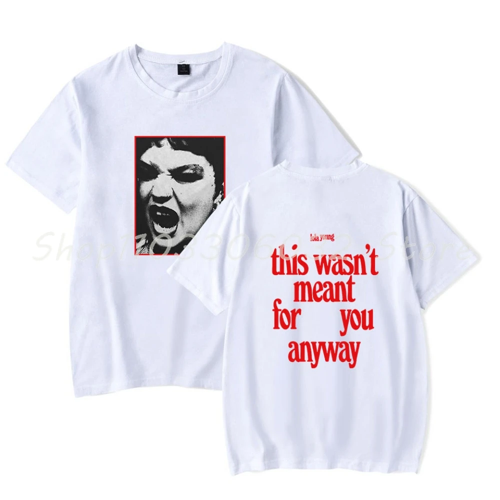 Lola Young 2024 Album Tour Merch T-Shirt Women Men Crewneck Short Sleeve Fashion Tee