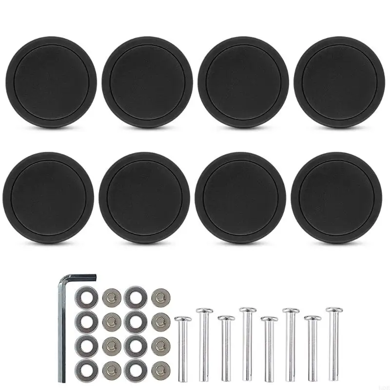 

Y3NE Pack of 8 55x12mm Plastic Repair Kits Shelf Replacement Luggage