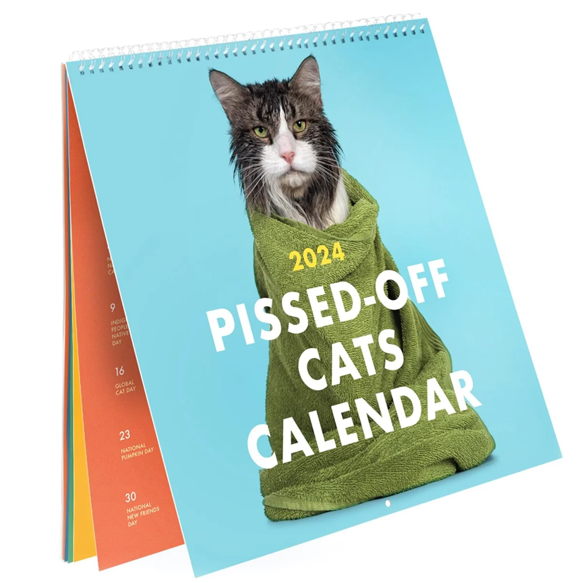 

Pissed Off Cats Calendar 2024 Funny Cat Wall Calendar, Creative Calendar, Cat Hanging Calendar, 12 Months Cat