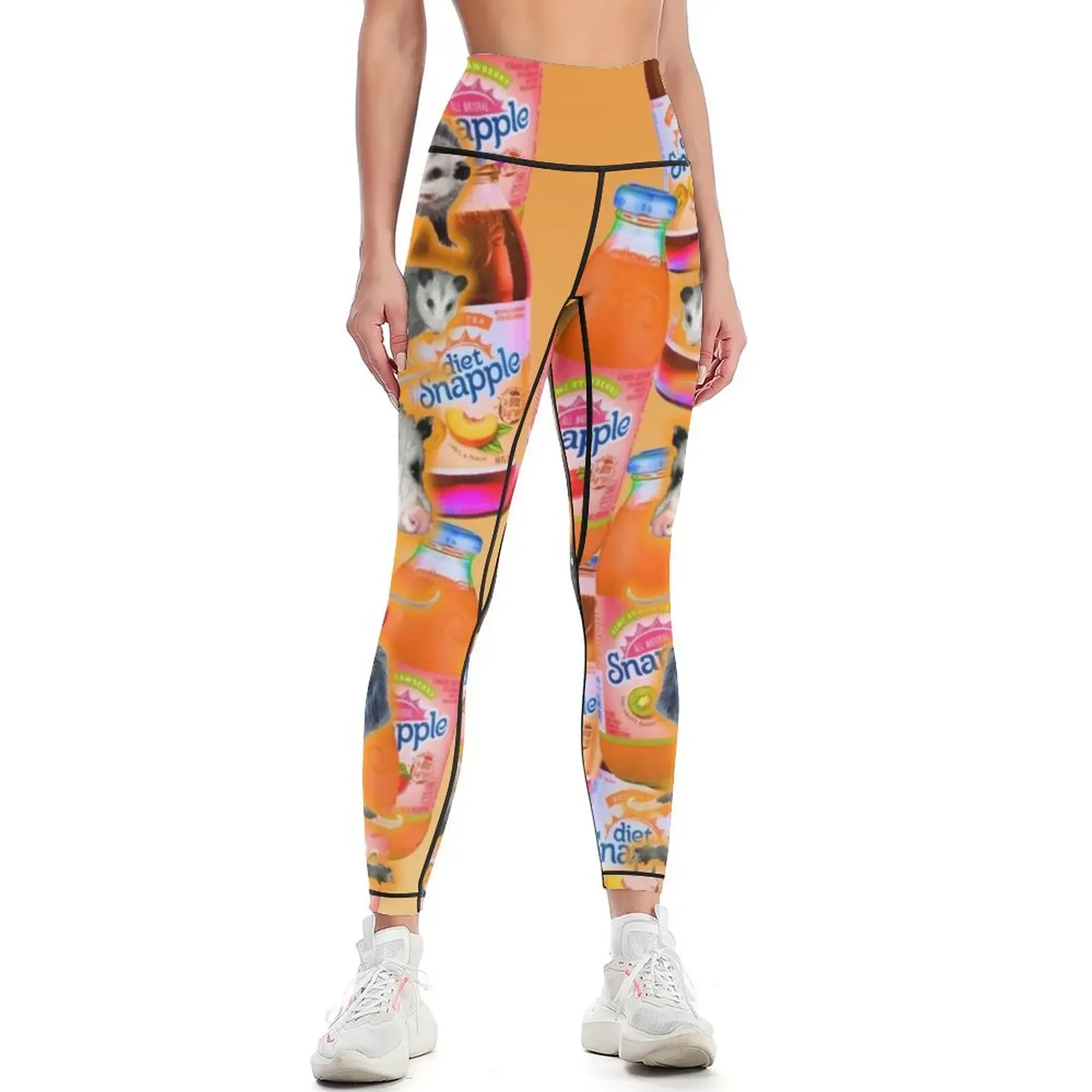 

The Original Sn@pple Possum Jeans Leggings sports for sport set trousers sport legging Womens Leggings