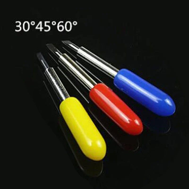 Для плоттера Roland Cricut, виниловый резак, лезвие, нож, резак, электроинструменты 30, 45, 60 градусов