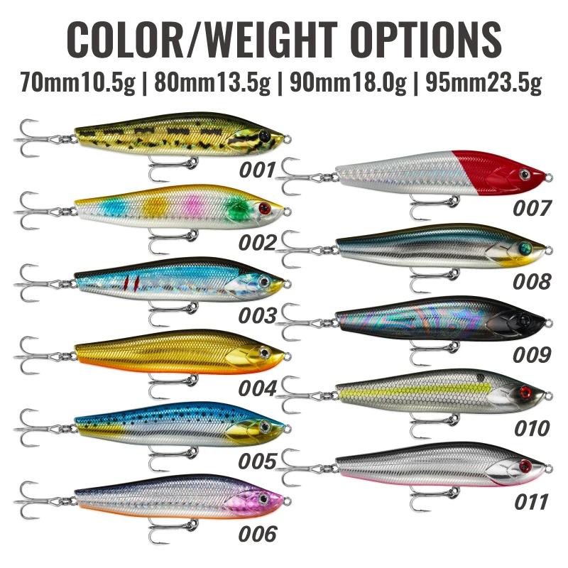 Stickbait Flutter Hundente – Acción temblante, anzuelos Mustad