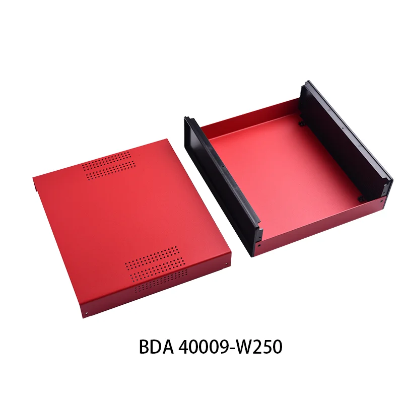280*250*80mm Iron Electrical Connector Enclosure Diy Instrument Case Project Enclosure Iron Controller Wire Connection Box view 6