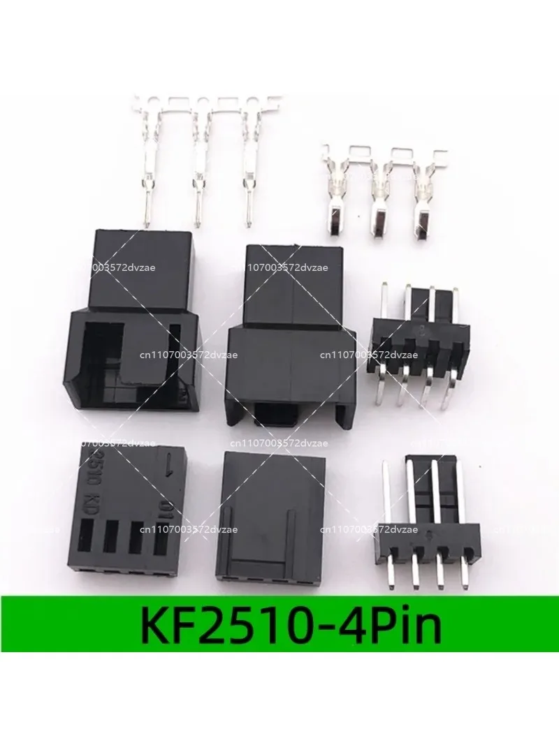3Pin/4Pin Computer Fan Terminal Connector 2510 Rubber Pin for Main Board Cooling Fan Welding Repair