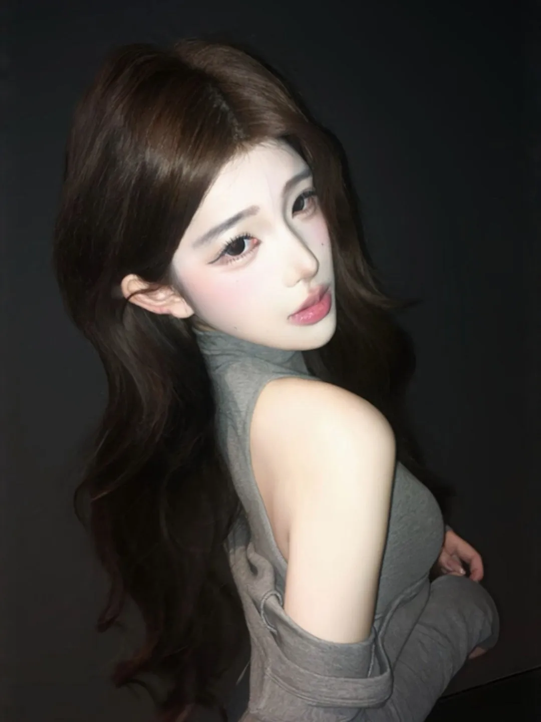 

Korean Style Vintage Fashion Sweater Dress Two-Piece Set Spring 2026 High Waist Short Skirt Comfortable Long Sleeve Button up