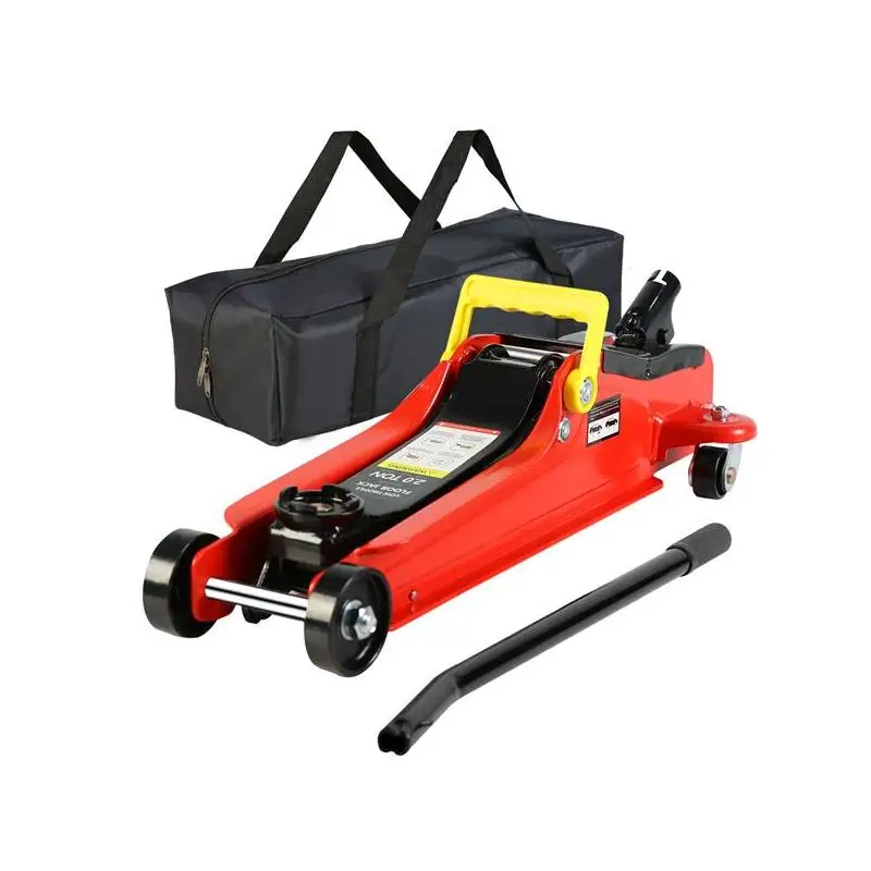 

2-тонный низкопрофильный напольный домкрат, сверхмощный стальной гоночный домкрат с однопоршневым насосом для быстрой подъема, диапазон подъема от 3,3 до 15,2 дюйма для