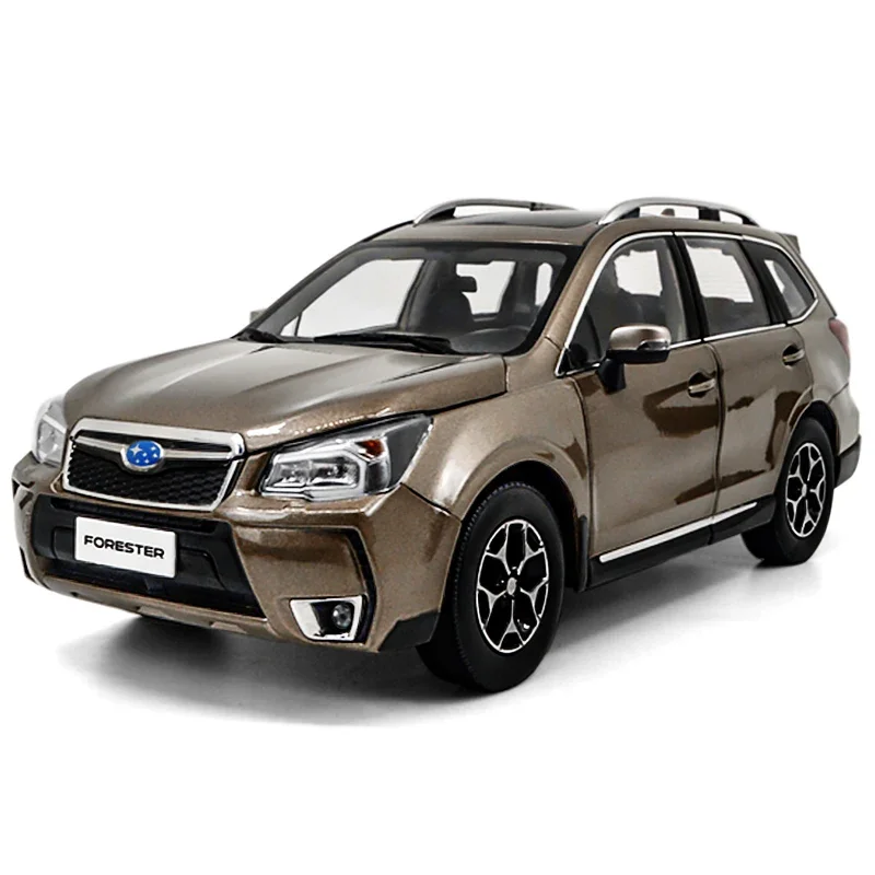 1:18 Scale Subaru Forester XT 2015 Metal Car Model for Men Gifts 1:18 Simulation Diecast Miniature Static Vehicle Toys Models